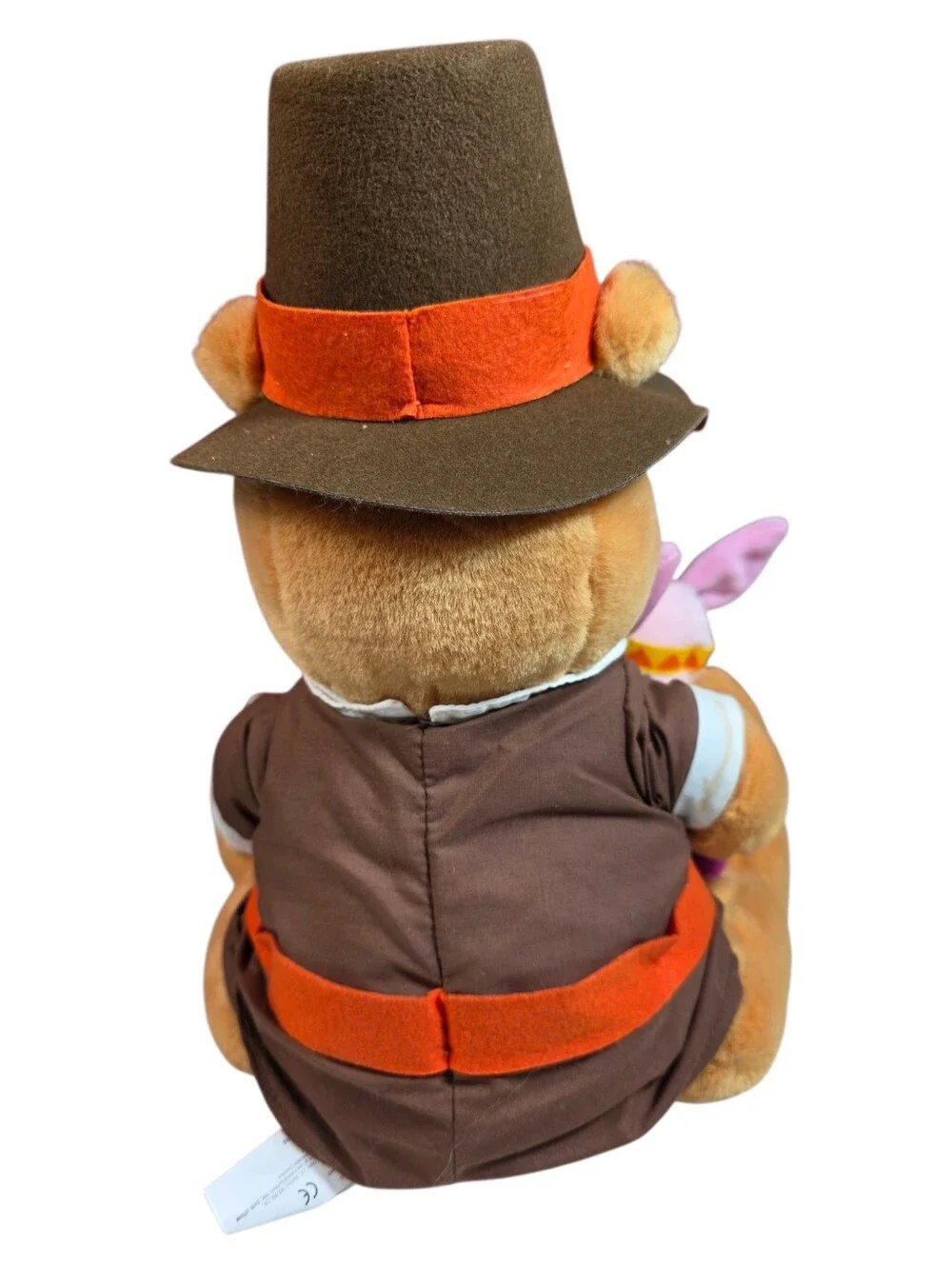WINNIE THE POOH Thanksgiving Pilgrim  and Native American Piglet Plush